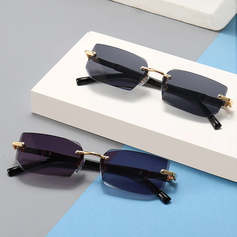 Fashion Rimless Sunglasses